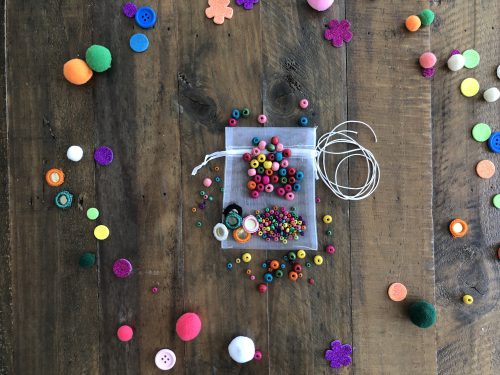 BRACELET MAKING WITH WOODEN BEADS